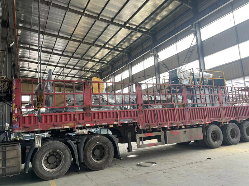 Comrise dobbel Peak Steel Wire Winding Pipe Machine 300-1200mm skip til Yunnan.