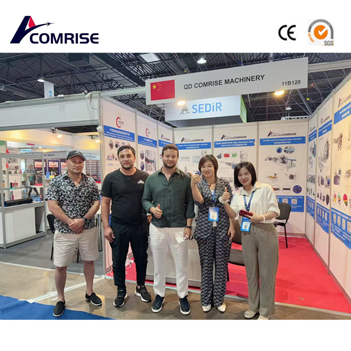 Comrise Machinery har med hell avsluttet sin utstilling i Sentral -Asia Plastic World i Kasakhstan