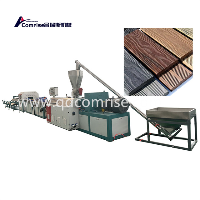 Tre Plast Composite Decking Profile Machine